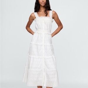 BNIP Doen x Gap White Eyelet Dress